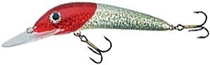 Резиновая рыбка Jaxon Ferox, 12 см, серебристый/красный