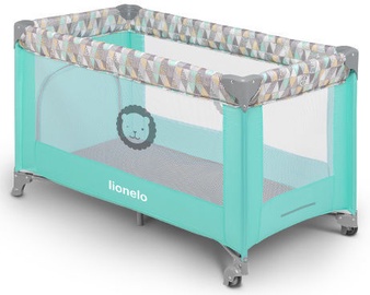 Kelioninė lovytė Lionelo Playpen Adriaa Turquoise