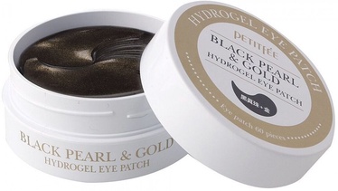 Acu maska Petitfee Black Pearl & Gold Hydrogel Eye Patch, 60 gab.