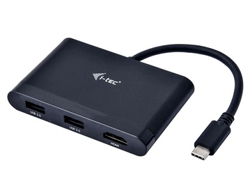 Adapteris i-Tec USB-C HDMI Travel Adapter PD/Data USB-C, HDMI, 13 m, juoda