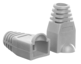 Netrack Boot for RJ45 8P Plug x 100 Grey