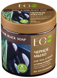 ECO Laboratorie Body And Hair Black Soap 450ml