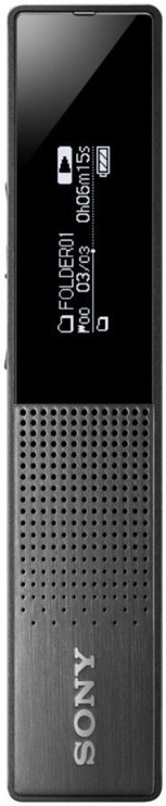 Diktofons Sony ICD-TX650 Black, melna, 16 GB