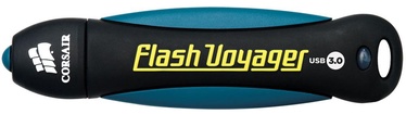 USB atmintinė Corsair Flash Voyager, mėlyna/juoda, 32 GB