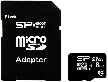 Карта памяти Silicon Power Elite, 8 GB