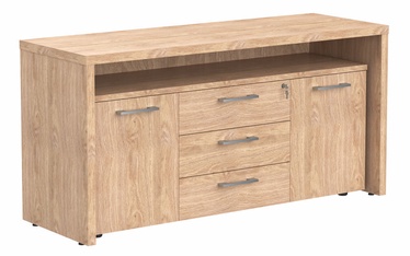 Skyland TTF-3D Bar Fridge Stand 164x55x80cm Devon Oak