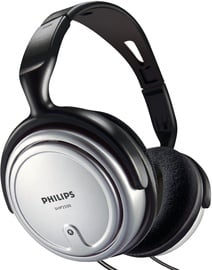 Austiņas Philips SHP2500, sudraba/melna/pelēka
