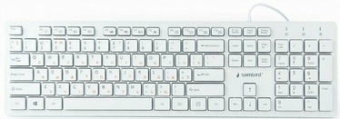 Gembird KB-MCH-03 Multimedia Keyboard RUS White