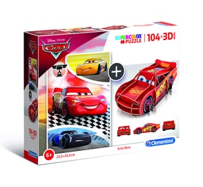 Пазл Clementoni + 3D Model Cars 20160, 104 шт.