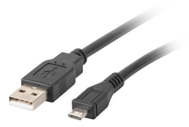 Lanberg Cable USB / Micro USB Black 0.5m