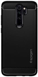 Spigen Rugged Armor Back Case For Xiaomi Redmi Note 8 Pro Matte Black