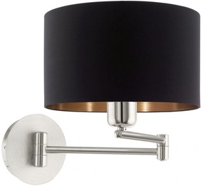 Eglo Pasteri Wall Lamp 60W E27 95059 Black/Copper