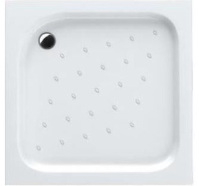 Schaedler Standard S Shower Tray with Legs 90x16x90 Quad White