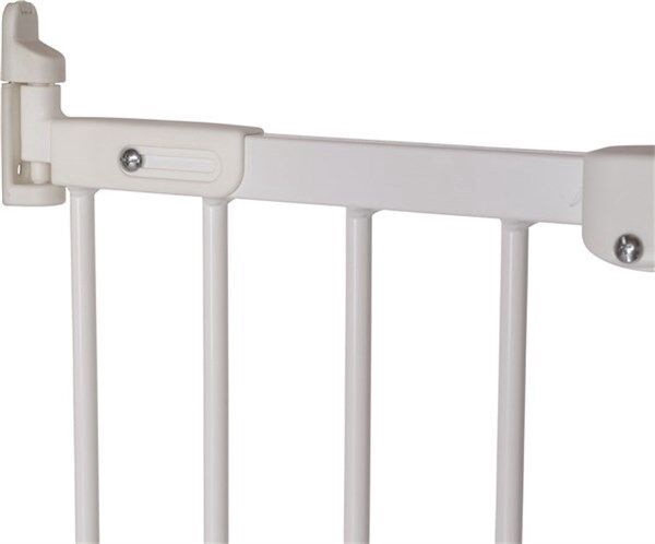 Ворота безопасности BabyDan FlexiFit, металл, белый