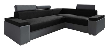 Idzczak Meble Chester Mini Corner Sofa Right Black/Grey
