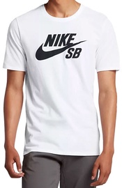 Nike SB Logo T-Shirt 821946 100 White/Black M