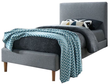 Gulta Signal Meble Acoma Grey, 200x215 cm, ar režģi