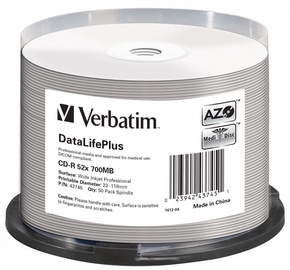 Andmekandja Verbatim, 700 MB, 50tk