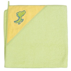 Ceba Baby Bath Towel Crocodile Green