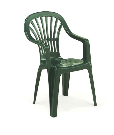Садовый стул Progarden Zena, зеленый, 55 см x 56 см x 89 см