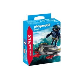 Playmobil Special Plus Sky Knight With Jet 9086