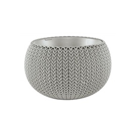 Puķu pods Curver 229537, pelēka, Ø 280 mm