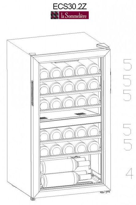mcwc52b wine cooler