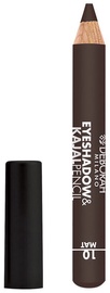 Akių pieštukas Deborah Milano Eye Shadow & Kajal 10 Brown Finish Mat, 2 g