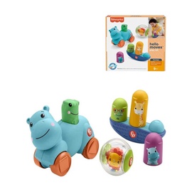 Interaktyvus žaislas Fisher Price Hello Moves Play Kit, įvairių spalvų