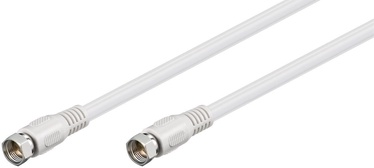 Goobay SAT Antenna Cable F to F 5m White