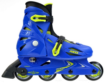 Roces Orlando III Blue/Lime 30-35