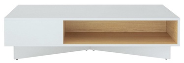 Black Red White Modai Coffee Table 120x30.5x60cm White Canadian