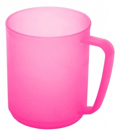 Plast Team Hawaii Cup With Handle 10.7x7.8x9.6cm 0.35l Pink