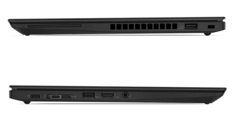 Portatīvais dators Lenovo ThinkPad T T490s 20NX000AMH, Intel Core i5-8265U, 16 GB, 512 GB, 14 ", Intel® UHD Graphics 620, melna