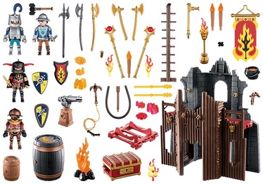 Playmobil Novelmore Burnham Raiders Flaming Ruins 70539