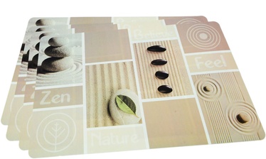 Fissman Table Mat Set 4Pcs 43.5x28.5cm Zen Feel 0652