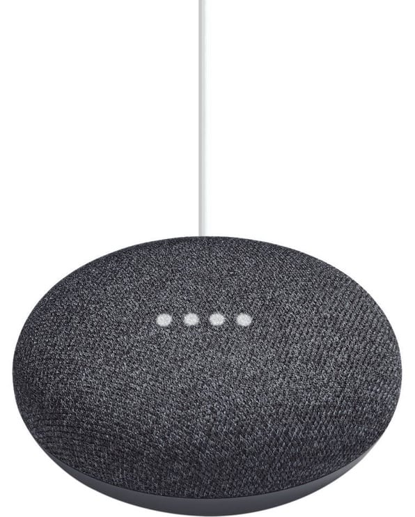 Belaidė kolonėlė Google Home Mini, juoda