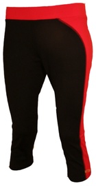 Püksid, naiste Bars, must/punane, XL