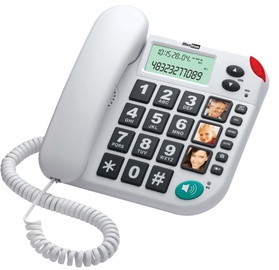 Telefons Maxcom KXT480 White