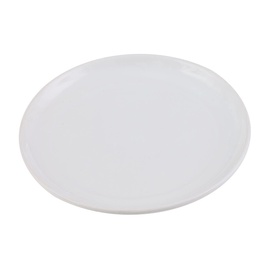 Puķu poda šķīvis, balta, 170 mm