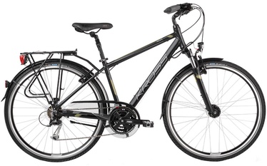 Dviratis Kross Trans Pacific XL 28" Black Khaki Matte 17