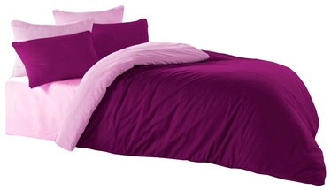 Bradley Duvet Cover Burgundy/Pink 150x210cm