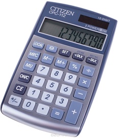 Калькулятор Citizen CPC 112WB