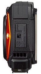 Экшн камера Ricoh WG-70, черный/oранжевый