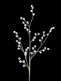 Искусственный цветок Dezhou, серебристый, 800 мм