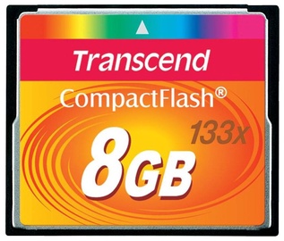 Atmiņas karte Transcend 8GB Compact Flash 133x
