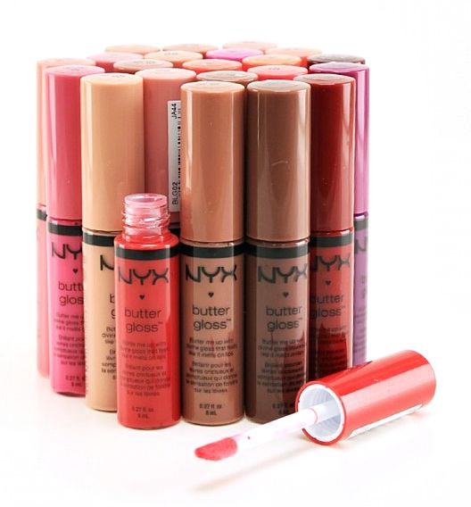 nyx butter lip gloss devil's food cake