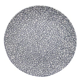 Šķīvis Domoletti LOUIS, Ø 27.3 cm, zila/balta