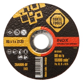 Пильный диск Forte Tools, 115 мм x 1 мм x 22.23 мм