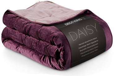Voodikate DecoKing Daisy, violetne, 170 cm x 210 cm